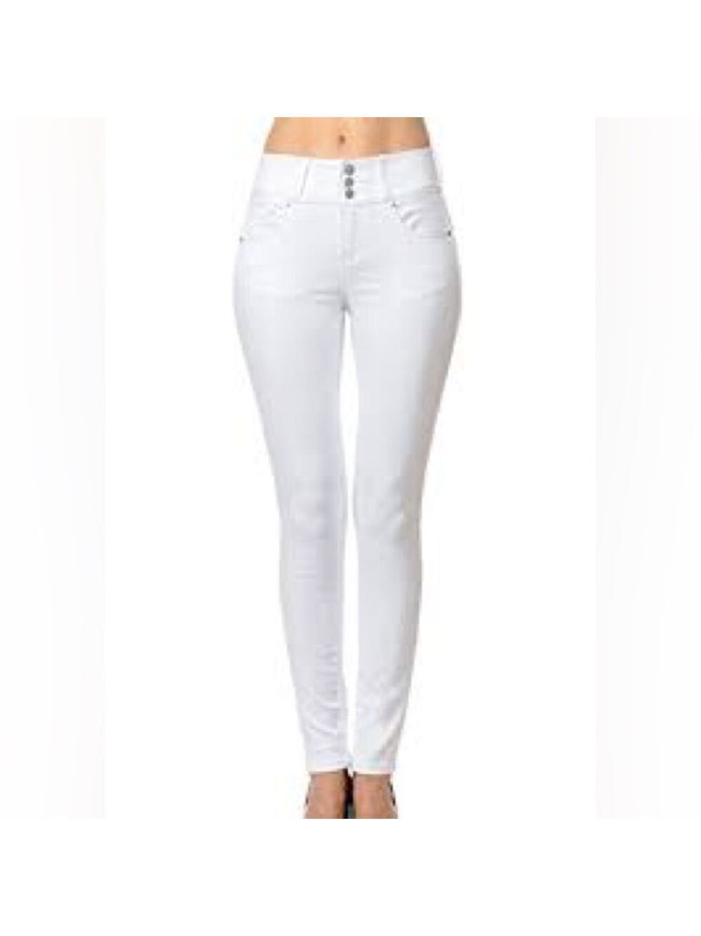 Wax Jean Women’s White High Rise Skinny Jeans 13/31